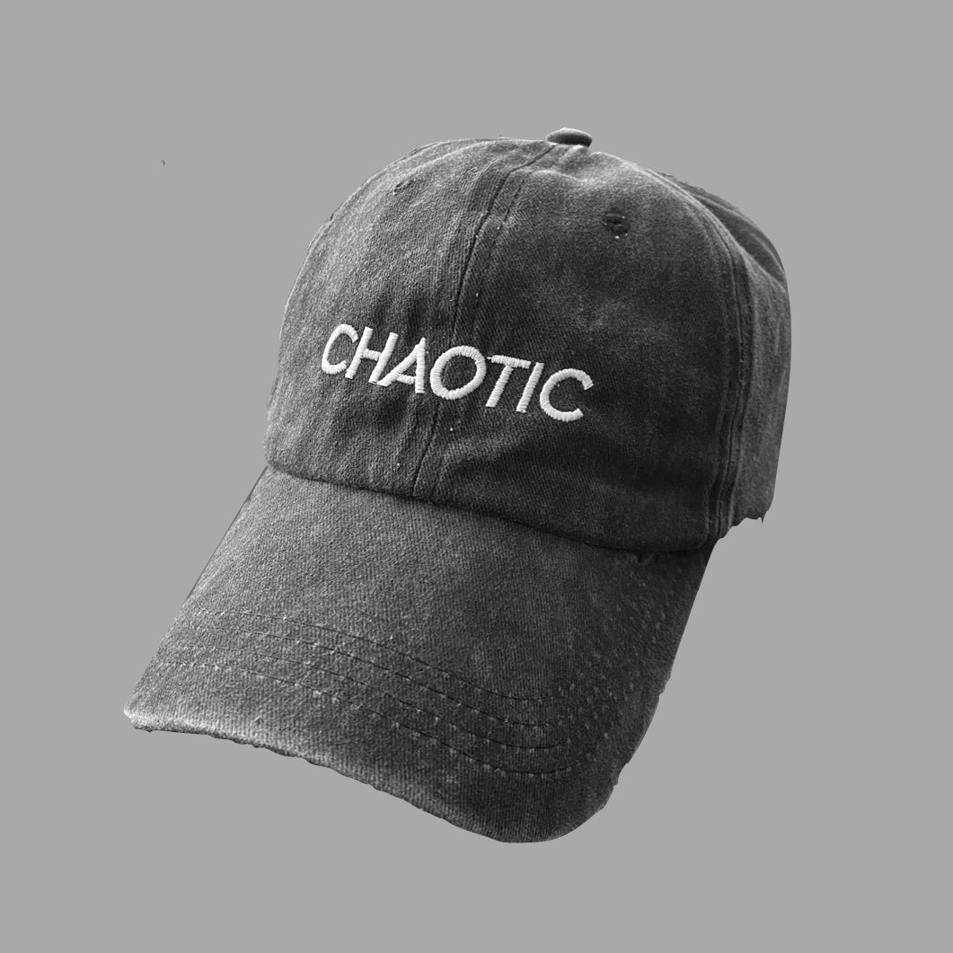 Vintage-Washed Chaotic Hat