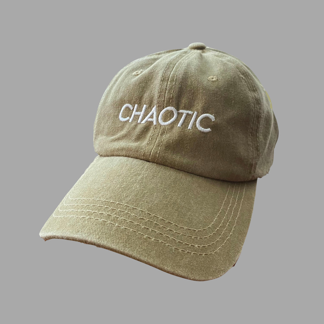 Vintage-Washed Chaotic Hat